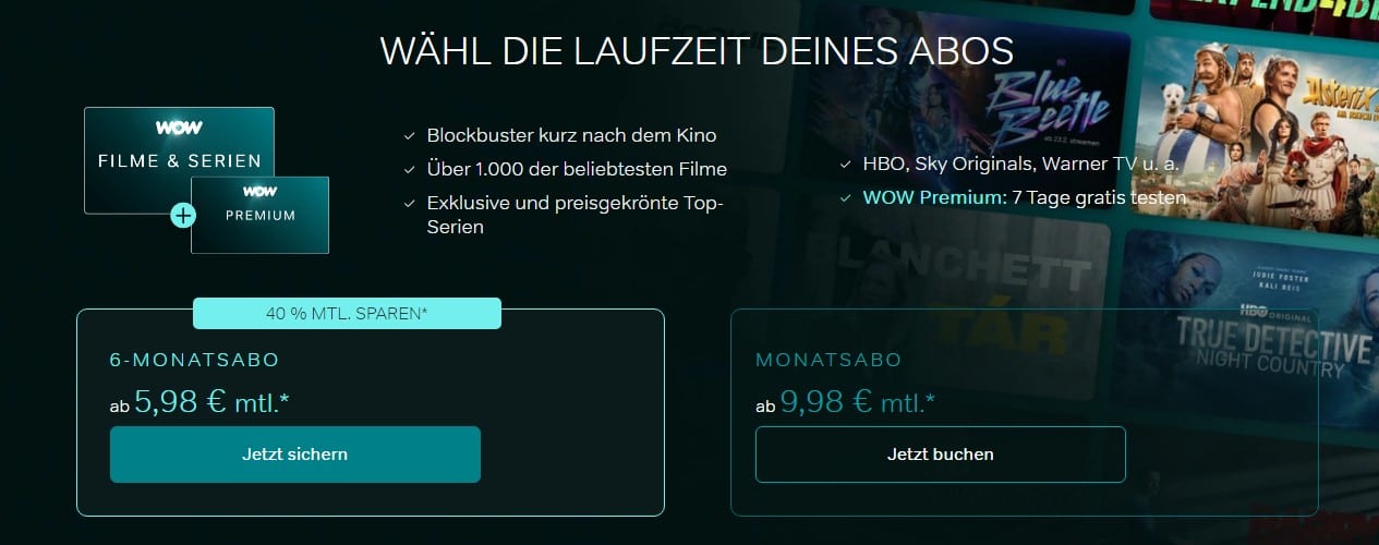 Laufzeit Abo