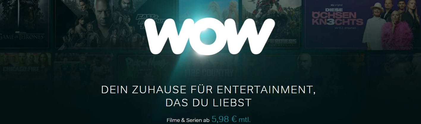 Wow Startseite